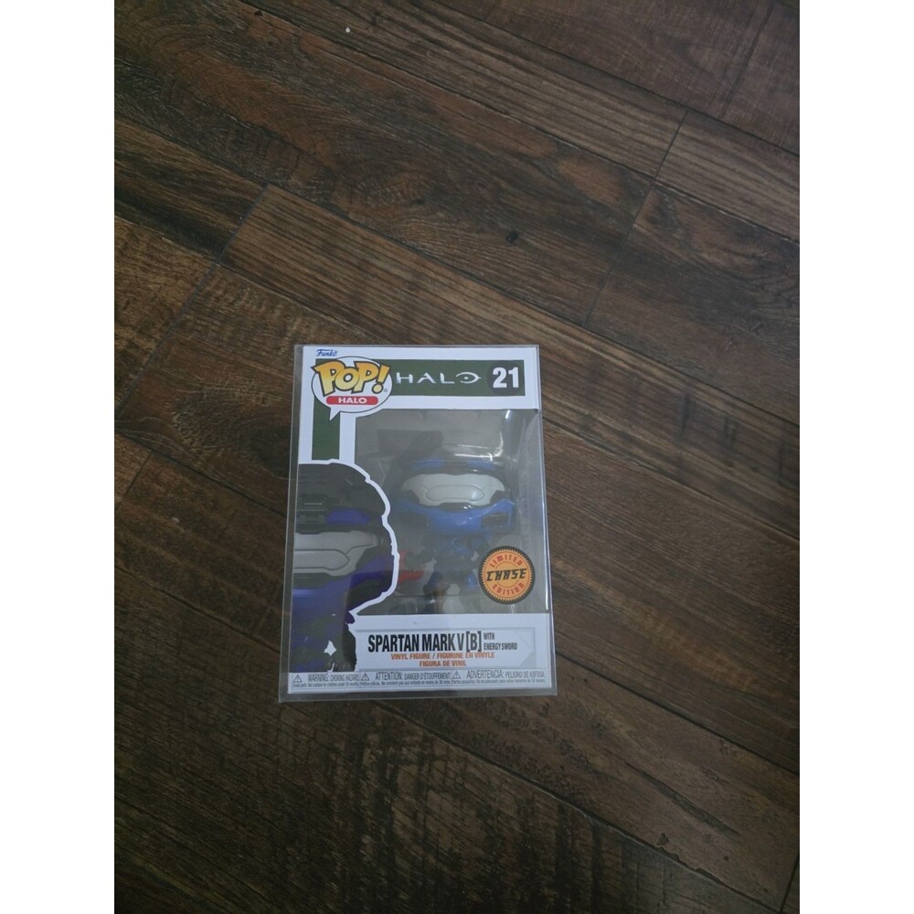 Funko Pop! Vinyl: Halo - Spartan Mark V (B) with Energy Sword #21